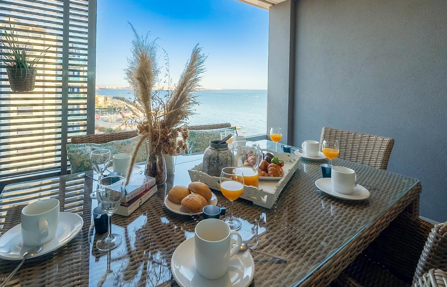 Apartamento Premium Con Jacuzzi Y Vistas Al Mar En Punta Prima, Torrevieja By Rentalole Ngoại thất bức ảnh