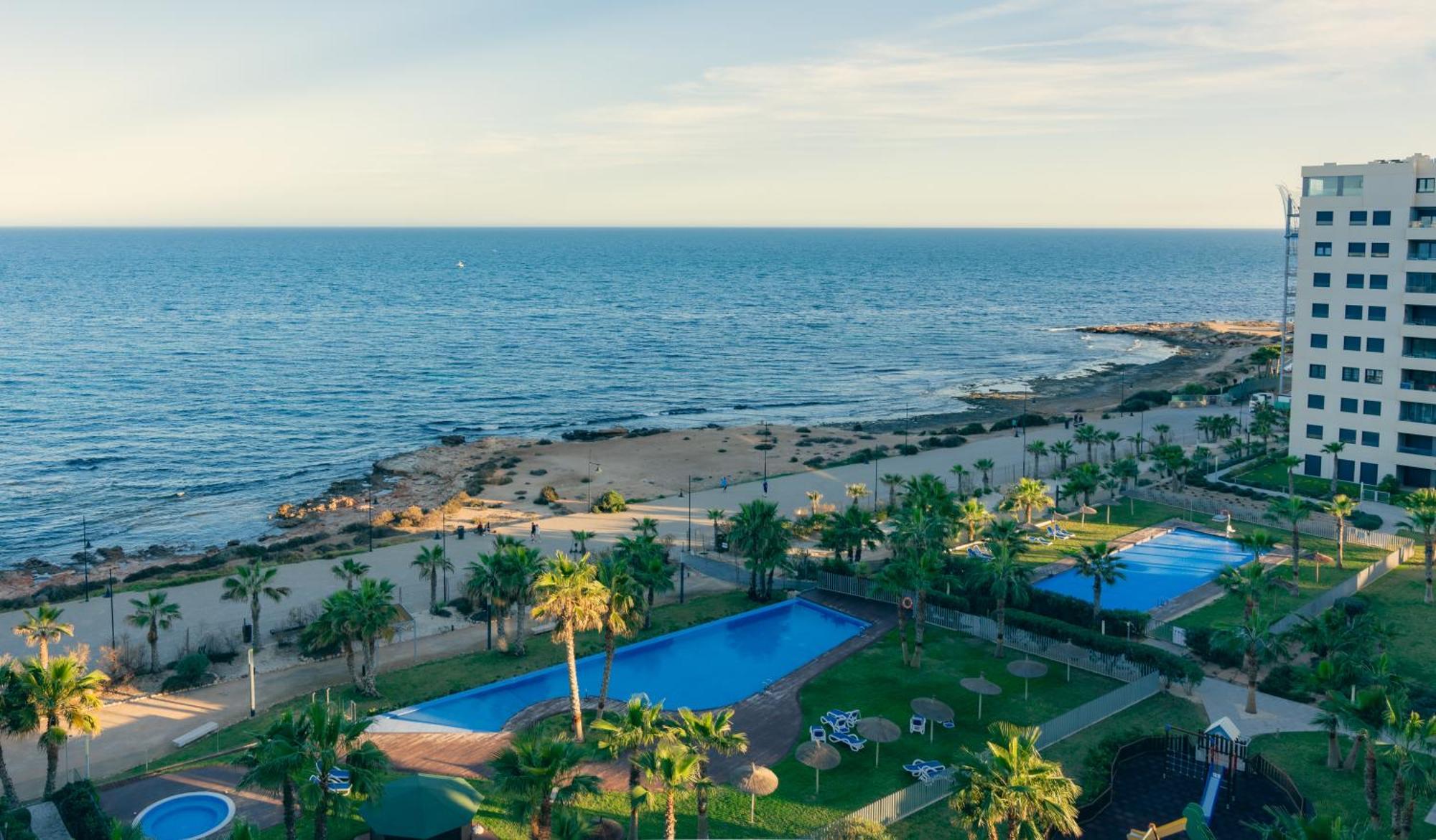 Apartamento Premium Con Jacuzzi Y Vistas Al Mar En Punta Prima, Torrevieja By Rentalole Ngoại thất bức ảnh