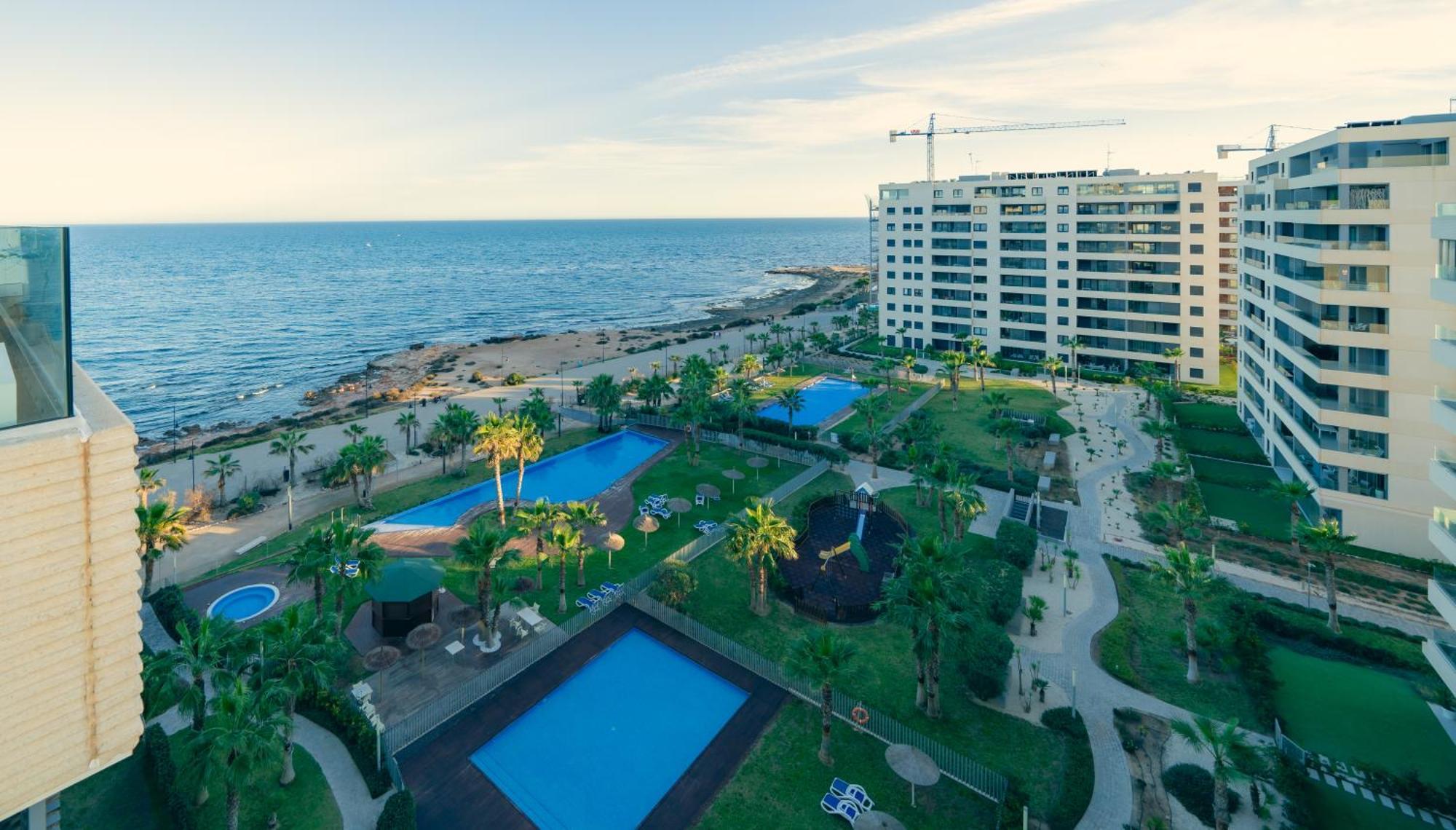 Apartamento Premium Con Jacuzzi Y Vistas Al Mar En Punta Prima, Torrevieja By Rentalole Ngoại thất bức ảnh