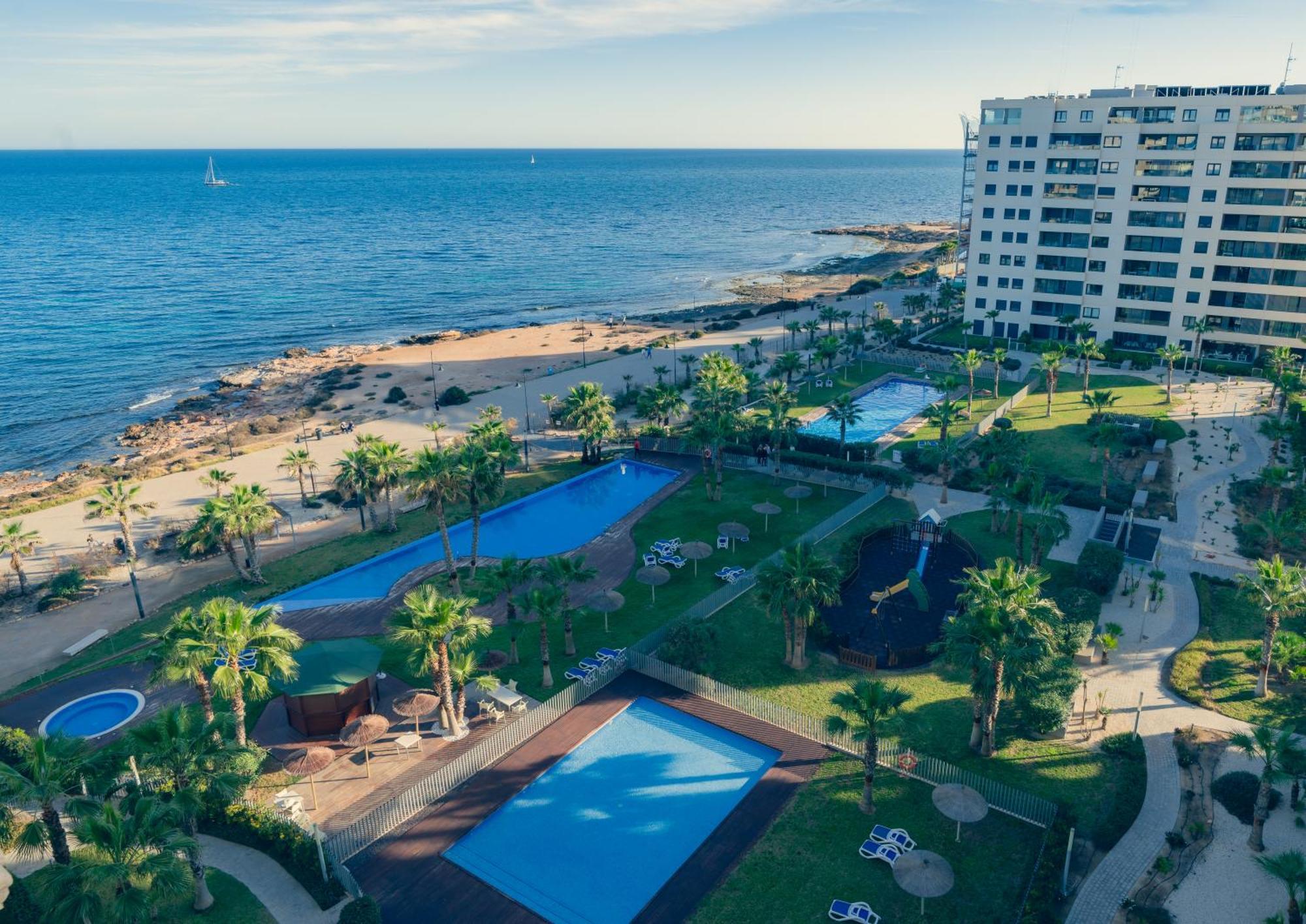Apartamento Premium Con Jacuzzi Y Vistas Al Mar En Punta Prima, Torrevieja By Rentalole Ngoại thất bức ảnh